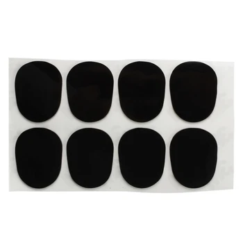 8 патчей накладки амбушюры насадка для альт-саксофона 0,8 мм черный