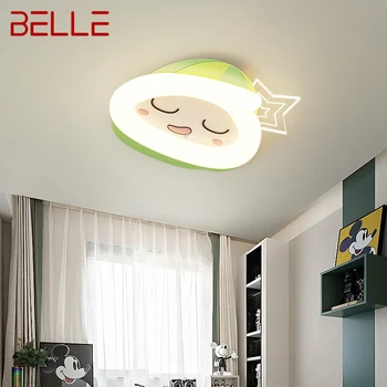 BELLE Современный потолочный светильник LED 3 цвета Креативный фруктовый моделирование мультфильм Детский светильник для дома Светильник для детской спальни