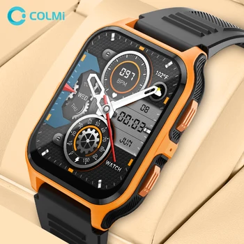 COLMI P73 Военные Наружные 1,9-дюймовые смарт-часы Мужчины Bluetooth Вызов 100+ Спортивные режимы Умные часы IP68 Водонепроницаемый для телефона Android iOS