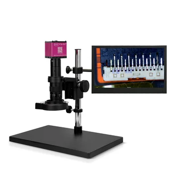 EOC микроскоп hd 5MP OEM промышленный оптический ЖК-монокулярный экран цифровой зум измерительный микроскоп цена камера