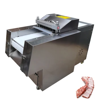 Коммерческая автоматическая машина для нарезки кубиками замороженной говядины и курицы Cube Домашние машины для нарезки мяса