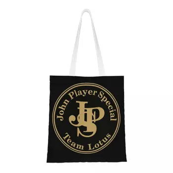 многоразовая сумка для покупок JPS John Player Женская холщовая сумка через плечо Портативная специальная команда Lotus Продукты Сумки для покупок