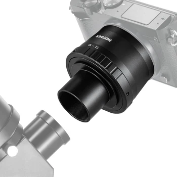Набор адаптеров для кольца NEEWER T, адаптер для объектива камеры T2 и адаптер для крепления T для телескопа M42 на 1,25 дюйма, совместимый с Nikon 1 серии
