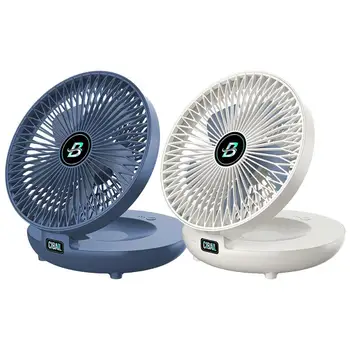  Настольный вентилятор Складной вентилятор Вентилятор циркуляции воздуха Увеличение воздушного потока 3 Скорость Ветер USB Зарядка для внутренней спальни Кухня