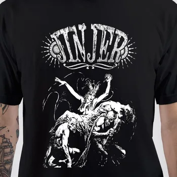 НОВИНКА ГОРЯЧАЯ футболка группы Jinjer Черный с коротким рукавом Все размеры от S до 5Xl 1PT374