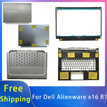 Новинка для Dell Alienware x16 R1; Запасные аксессуары для ноутбука Задняя крышка ЖК-дисплея / передняя панель / подставка для рук / дно с логотипом 0JTCMR、080FC7