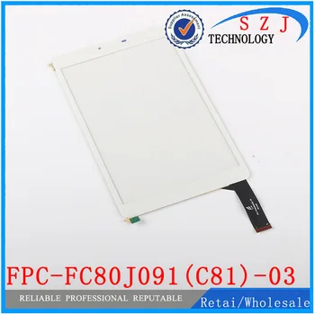 Оригинальный 8-дюймовый планшет FPC-FC80J091(C81)-03 сенсорная панель Дигитайзер Стекло Датчик замена Бесплатная доставка