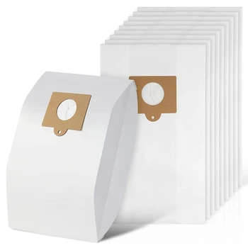  Упаковка вакуумных пакетов по 10 штук для пылесосов Kenmore, сменный бумажный мешок для пыли HEPA подходит для типа C / Q 5055 50557 50558 50104